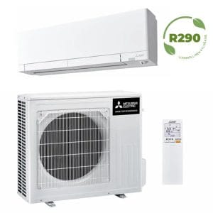 Mitsubishi Electric RZ25 – sisä- ja ulkoyksikkö