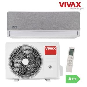 Vivax H+ Design Harmaa – sisä- ja ulkoyksikkö