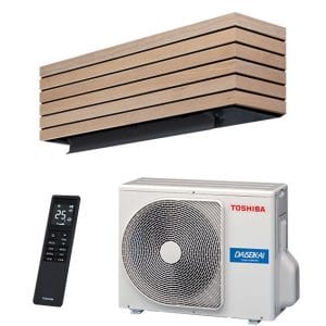 Toshiba Arctic Wood 35 – sisä- ja ulkoyksikkö