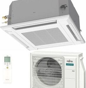 Fujitsu Kattokasettimalli 18 – sisä- ja ulkoyksikkö