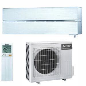 Mitsubishi Electric LN50 Helmenvalkoinen – sisä- ja ulkoyksikkö