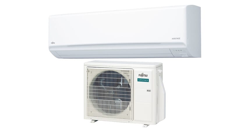 Fujitsu Standard 30 – sisä- ja ulkoyksikkö